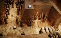 兵马俑之间的土堆为什么不挖开 一篇文读懂秦始皇的4座兵马俑坑