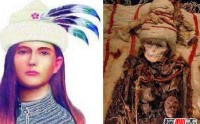 小河公主沉睡3800年，楼兰古国最美微笑公主(容貌复原图)