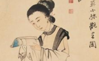 唐朝才女苏小妹：相传为苏轼的妹妹(是野史杜撰出来的)