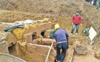 济南一区域发现一座古墓 元朝群墓葬（济南古墓）